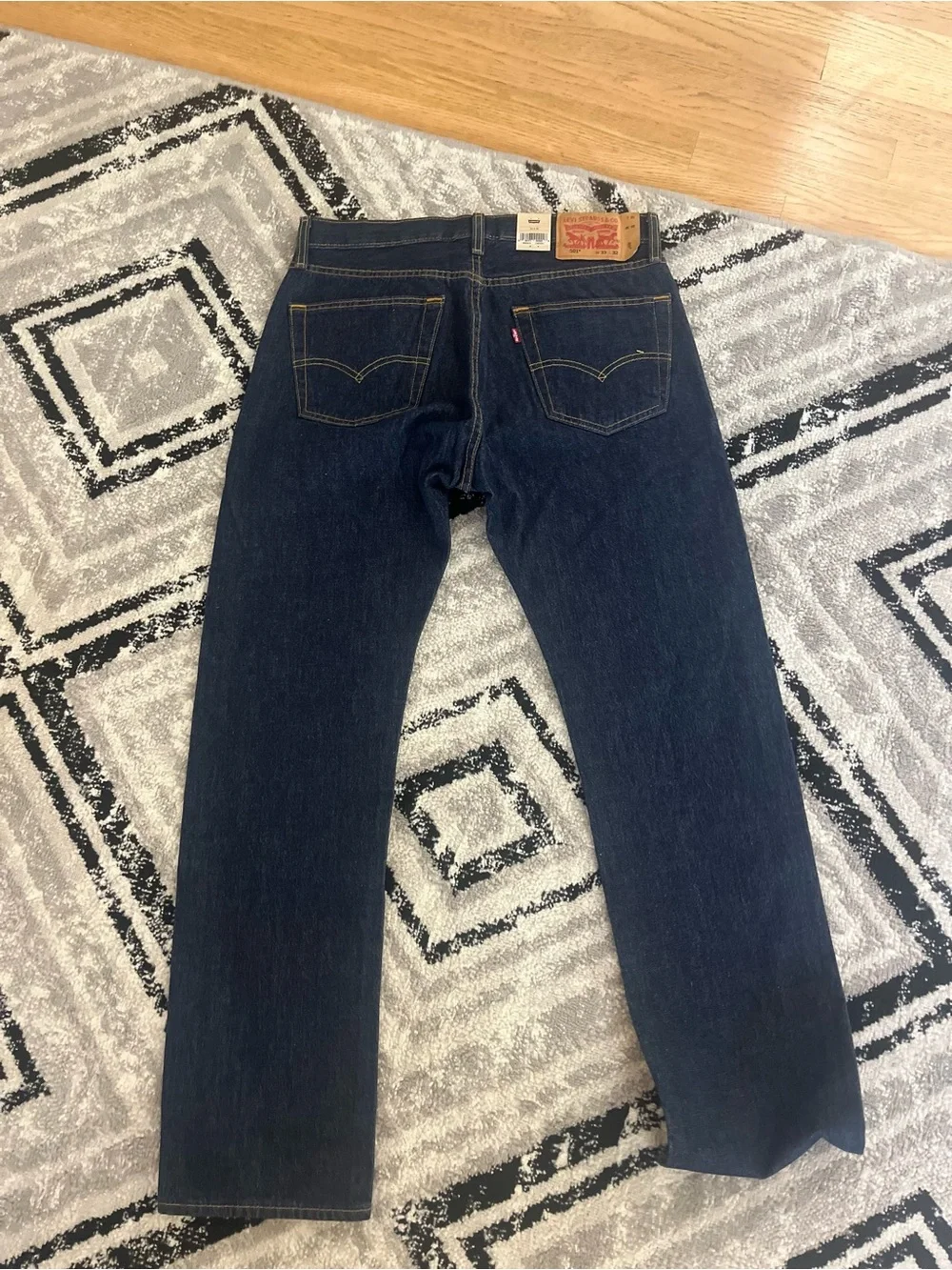 Levi's Men's Indigo Straight Jeans